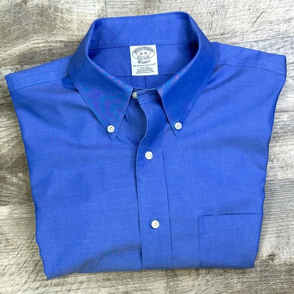 Brooks Brothers Other - BROOKS BROTHERS men’s shirt long sleeve size 16 - 35 Classic